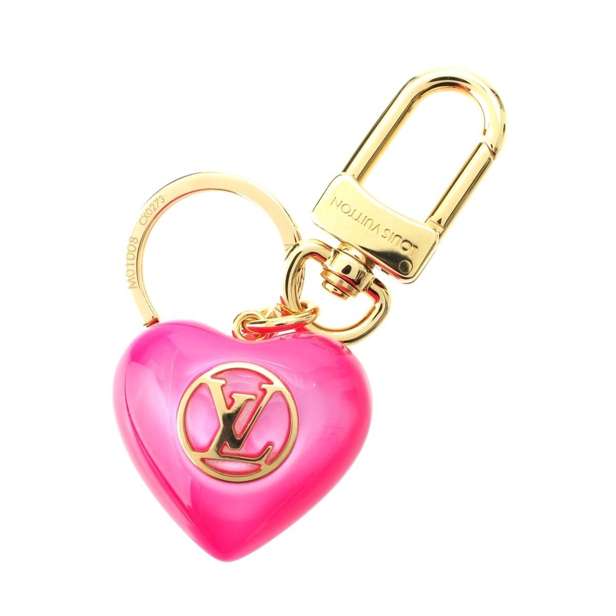 極美品✨ルイヴィトン　ポルトクレ　キーホルダー　チャーム　LVハート　ゴールド 楽天市場】LOUIS VUITTON ルイ ヴィトン ポルトクレ レオパード