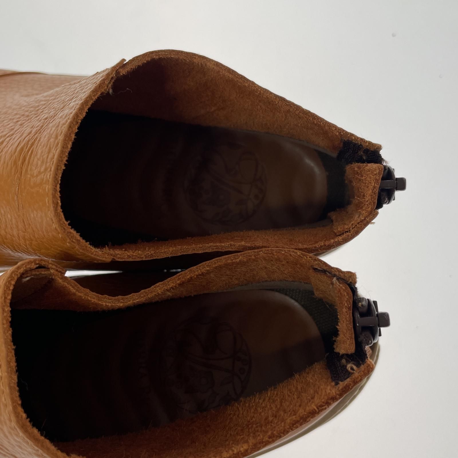 TIERRA RICA ティエラリカ レザースリッポン size23 1/2