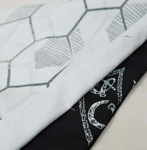 浴衣 帯 下駄 信玄袋 腰紐2本 6点フルセット 男性用 半身仕立て CooPass 合繊 Mサイズ Lサイズ 4L-5Lサイズ 白色×黒色 NO42138-2