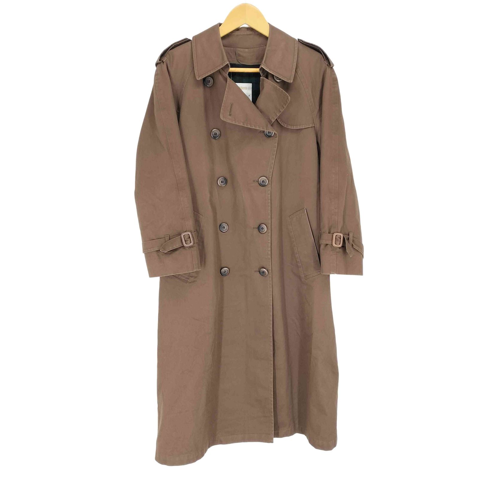 ロンドンフォグ LONDON FOG チェックウールライナー付き コットントレンチコート メンズ  10 PET