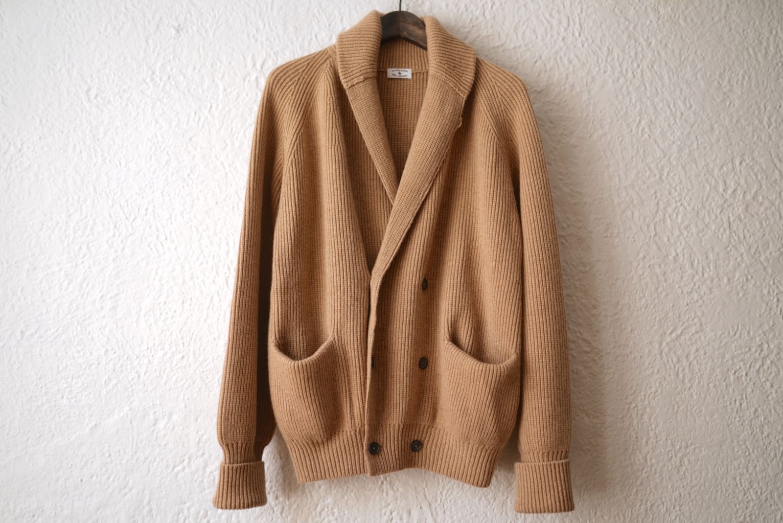 23AW Cashmere Shawl Collar Cardigan カシミヤショールカラーカーディガン / MAATEE&SONS(マーティーアンドサンズ)  - メルカリ