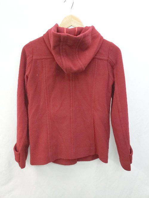 ◇ ADAM ET ROPE' アダムエロペ フード シンプル ウール混 長袖