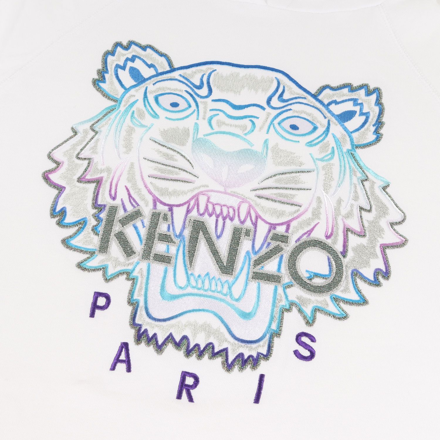 KENZO ケンゾー パーカー サイズ:S クラシック タイガー ロゴ 刺繍 