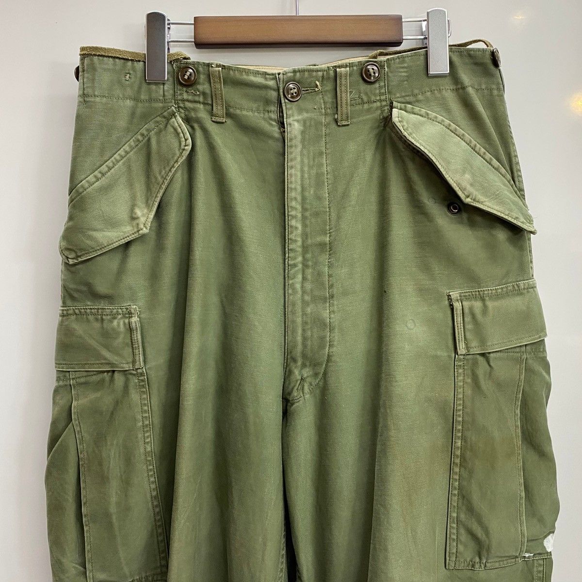 ヴィンテージ vintage 50's US.ARMY M-51 CONMARジッパー カーゴパンツ