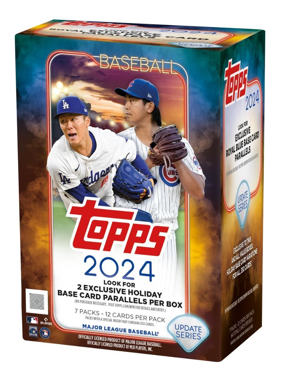 2024 Topps Baseball Update Series - Value Boxトップス ベースボール アップデート バリューボックス