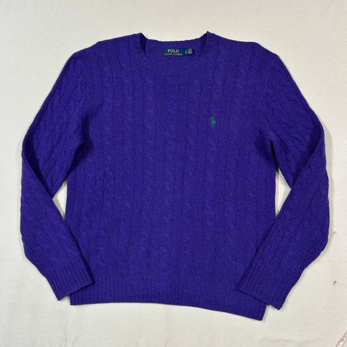 S ポロ Ralph Lauren ラルフローレン ケーブル ケーブル編み ウール カシミヤ ニット