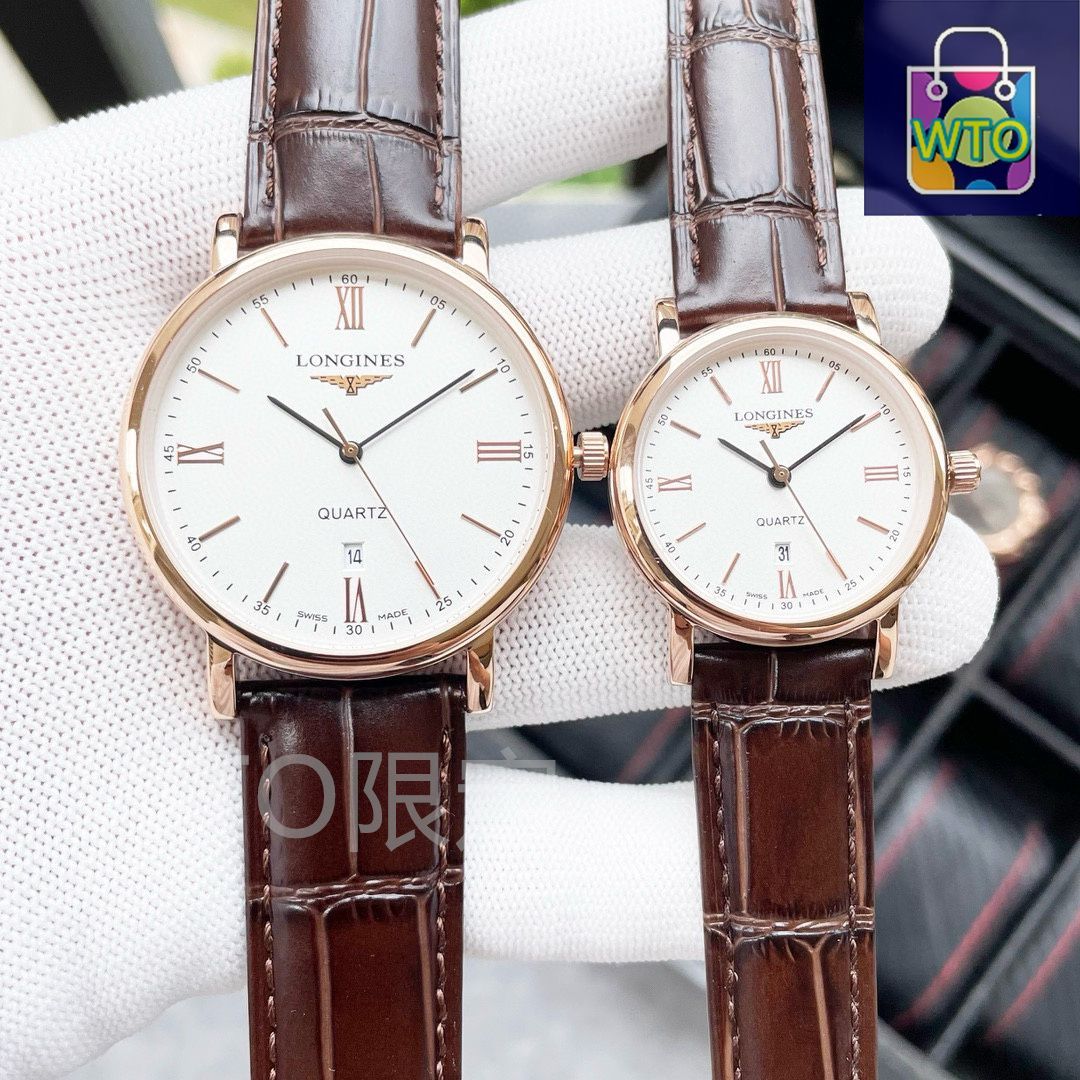 今日特価】Longines ロンジン 精品カップル腕時計 クラシック 3