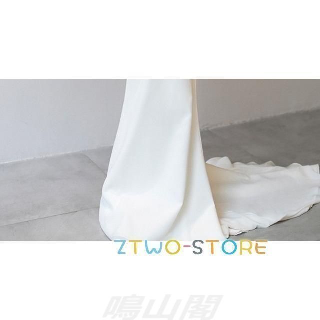  ウェディングドレス オフショルダー 大きいサイズ 3 L 4 小さいサイズ 二次会 シンプル 袖あり 長袖 トレーン 前撮り ナイトドレス キャバドレス ドレス ブライダル