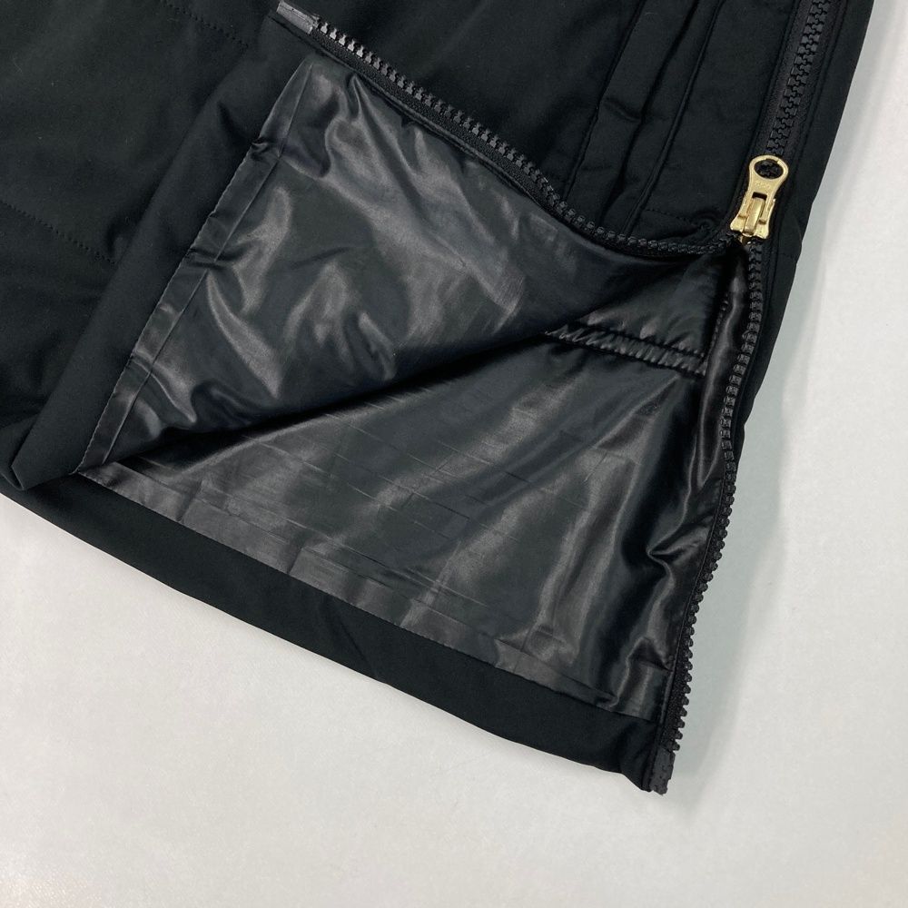 中綿スカート ブラック系