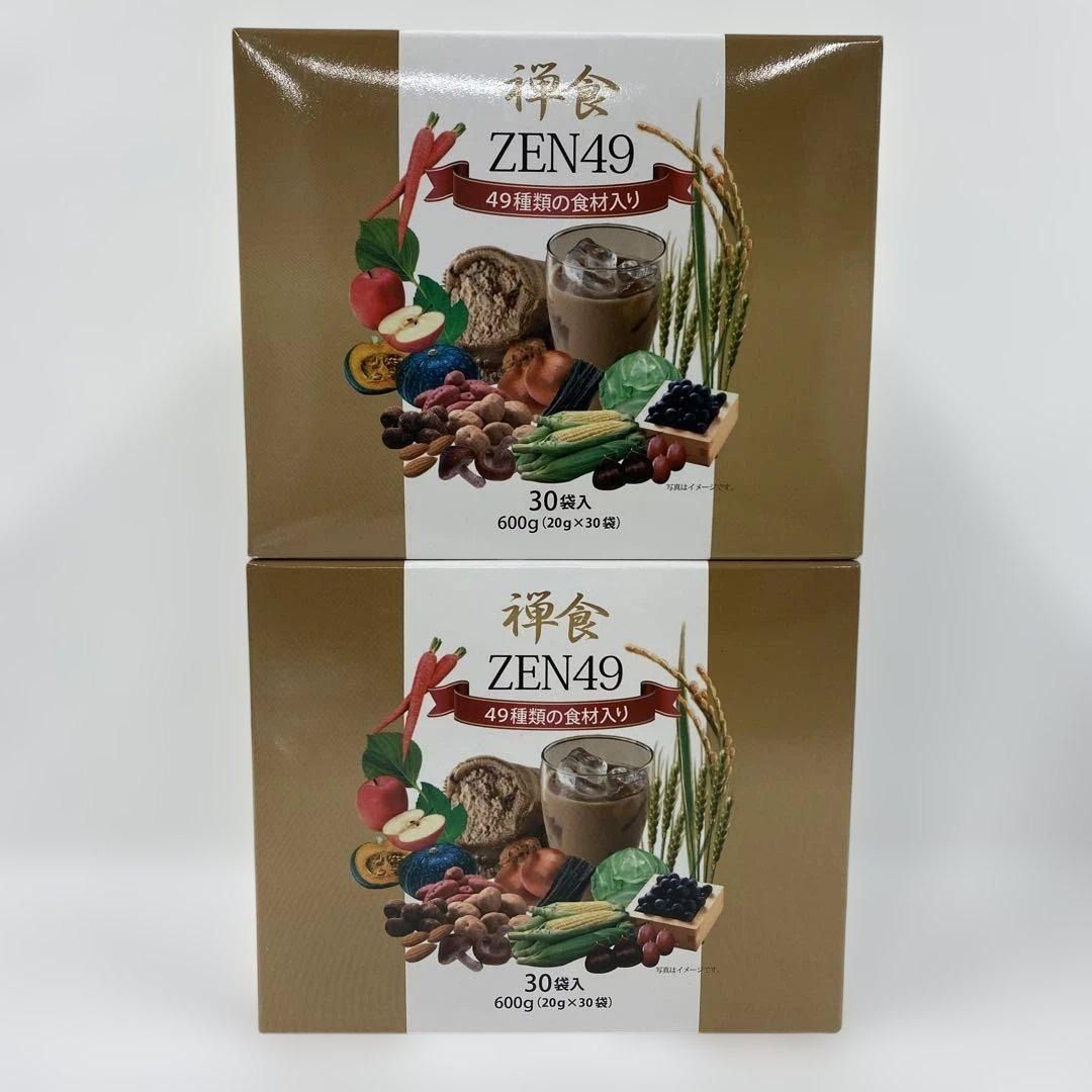 禅食 ZEN49+ 2箱 シェーカーつき 禅食 ZEN49＋ スーパープレミアム