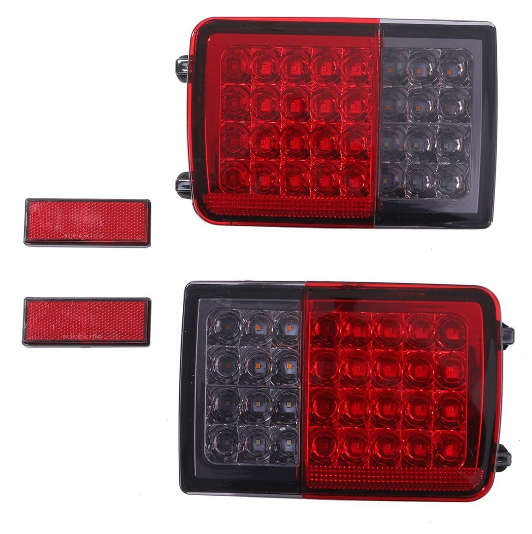 テールランプ 左右セット レッド/クリア ハイゼット レッドクリア S200系 ハイゼットトラック ジャンボ LED