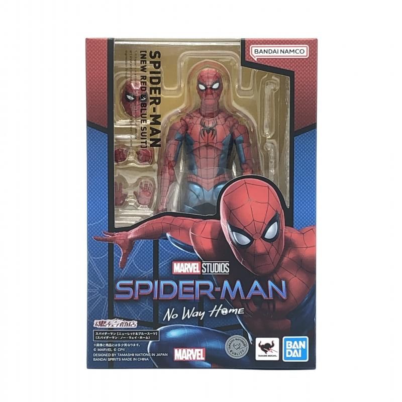 【中古】開封)S.H.Figuarts スパイダーマン (ニューレッド＆ブルースーツ)[10]