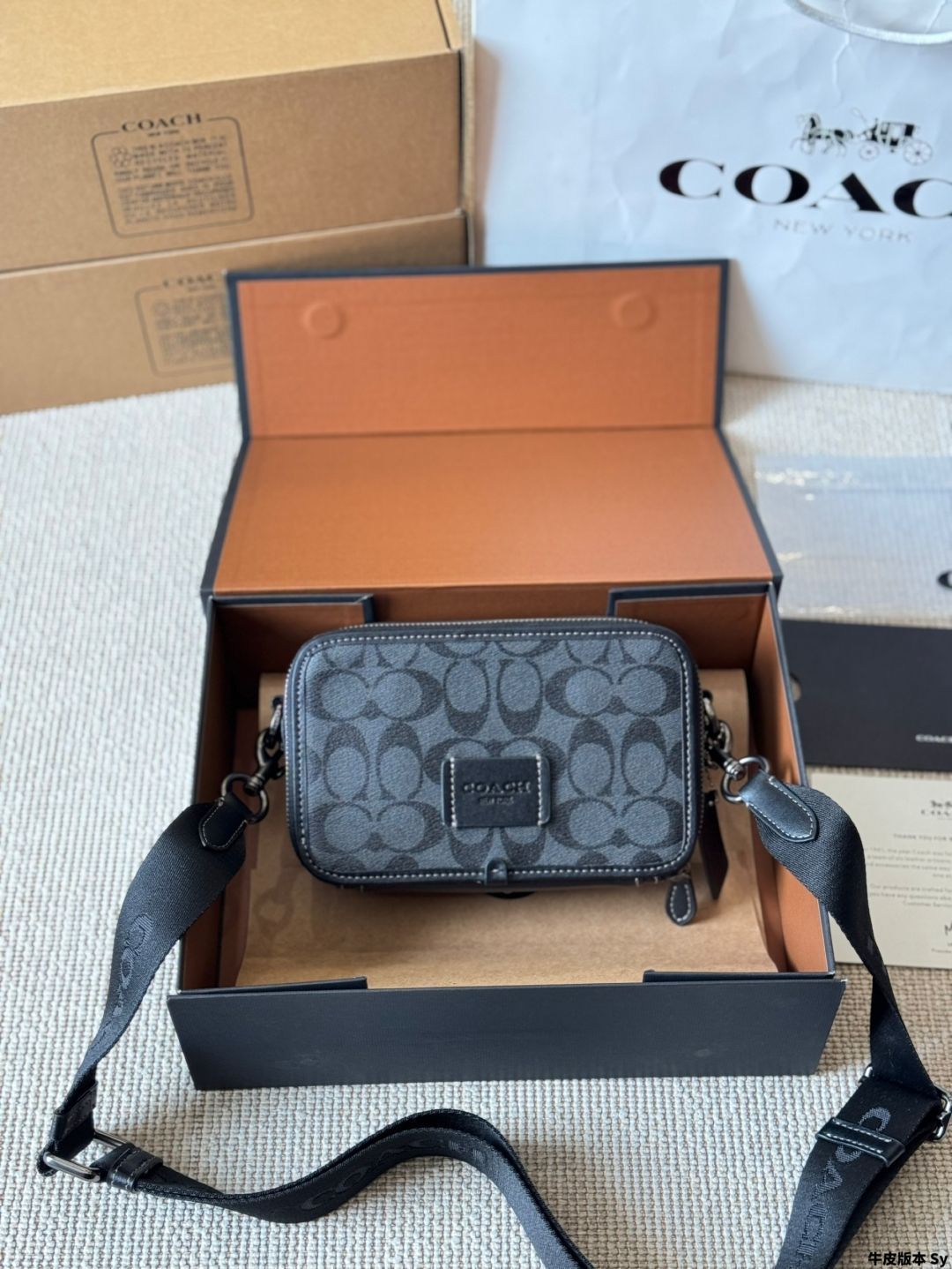 今日 Coach Wyatt Crossbody Camera Bag コーチ ワイアット クロスボディ カメラバッグ-MM輸入