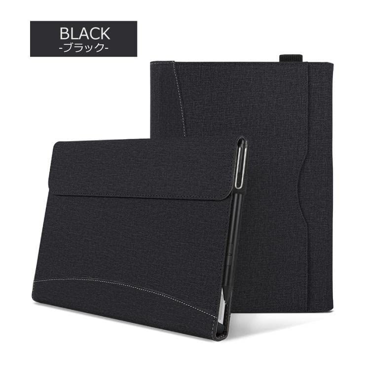 Go 4 3 2 1ケース 手帳型 ペンホルダー付き キーボード付も収納 横開き保護カバー スタンド機能付き Surface 多角度調整 軽量 薄型 キーボードと互換性ありスマート耐衝撃 AnMengXin
