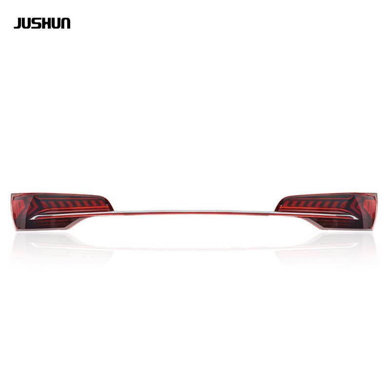 2006-2015年モデル アウディ Q7 贯穿尾灯総成 改装スキャン版LEDデイタイムランニングランプ 流水ウィンカー 9.25 FFCRYSTALESIA_COM