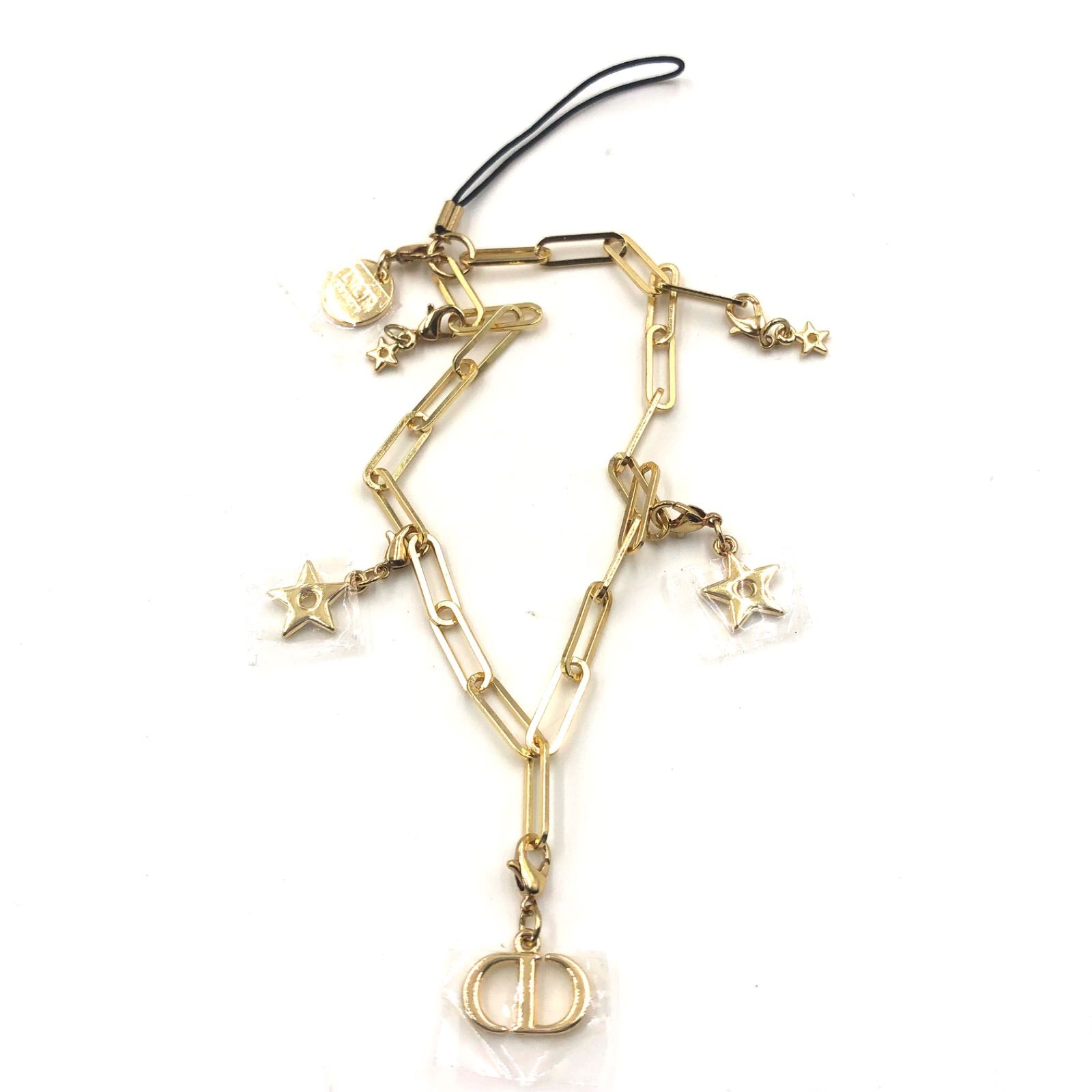 □未使用品□Dior ディオール ストラップチャーム スター 星 モチーフ 