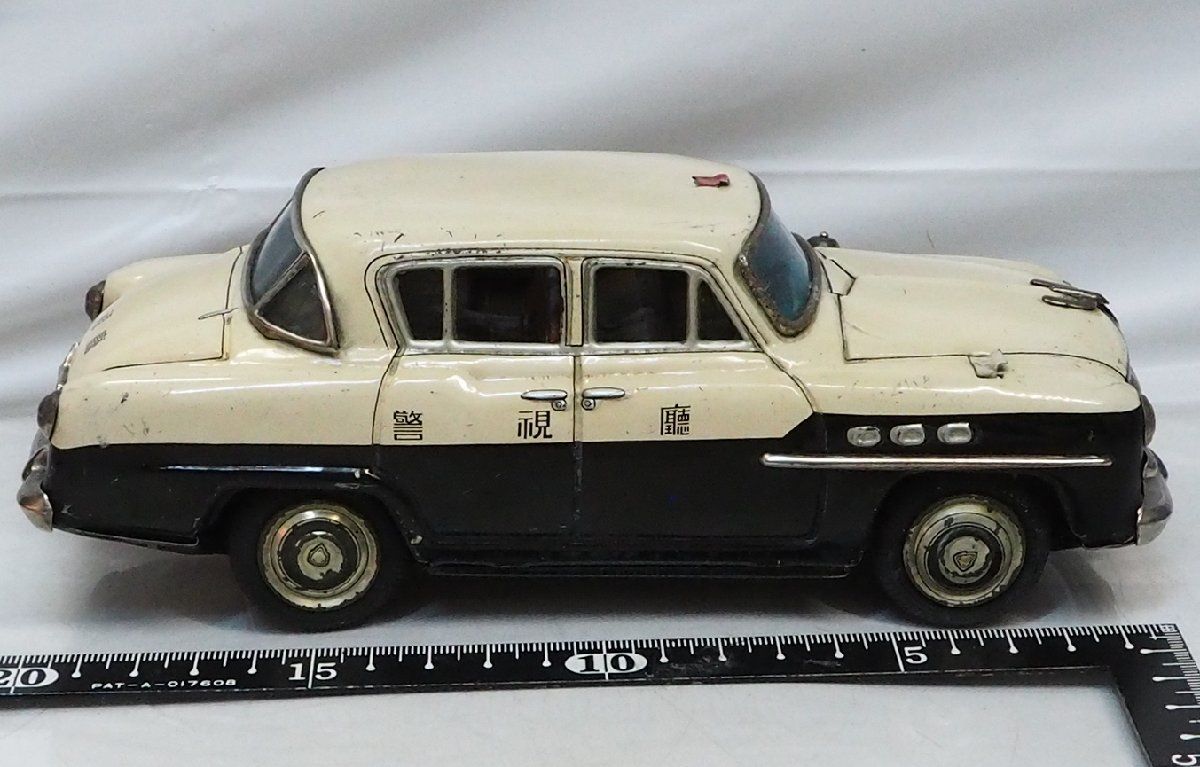 萬代屋【TOYOPET CROWN初代トヨペット クラウン警視庁パトカー欠品有】ブリキtin toy car自動車ミニカーBC BANDAI赤箱バンダイ 【箱無】0364 - メルカリ