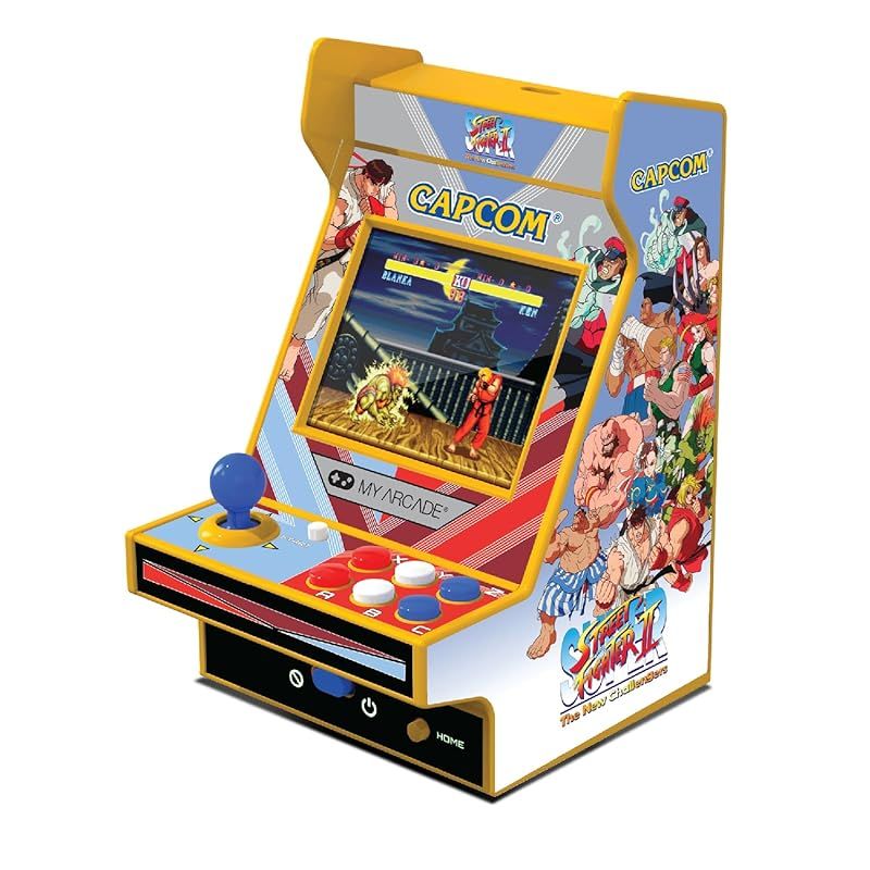 My Arcade Super Street Fighter II ナノプレイヤー ポータブル レトロ アーケード 1つに2つのゲーム