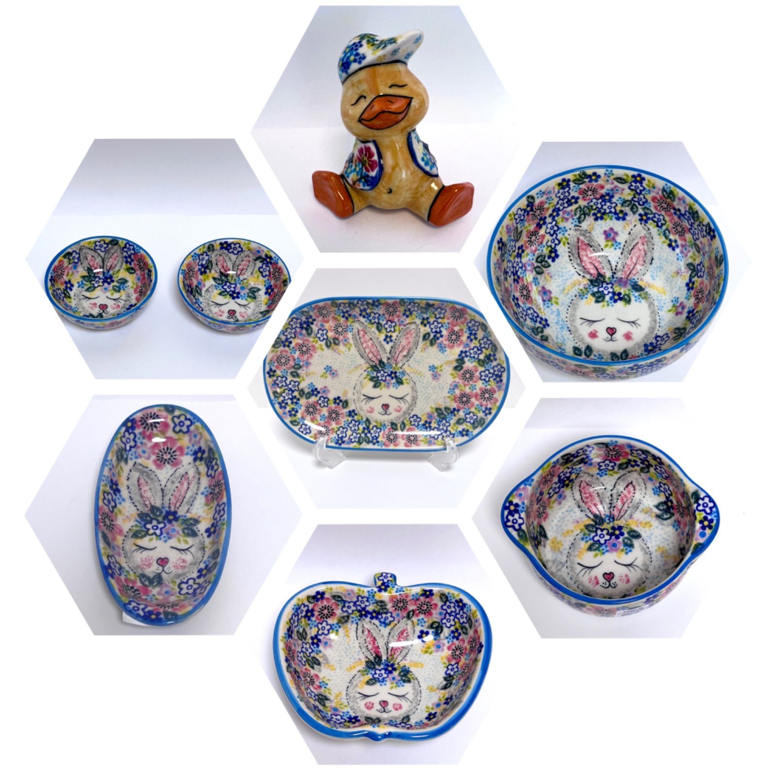 ポーリッシュポタリー8点