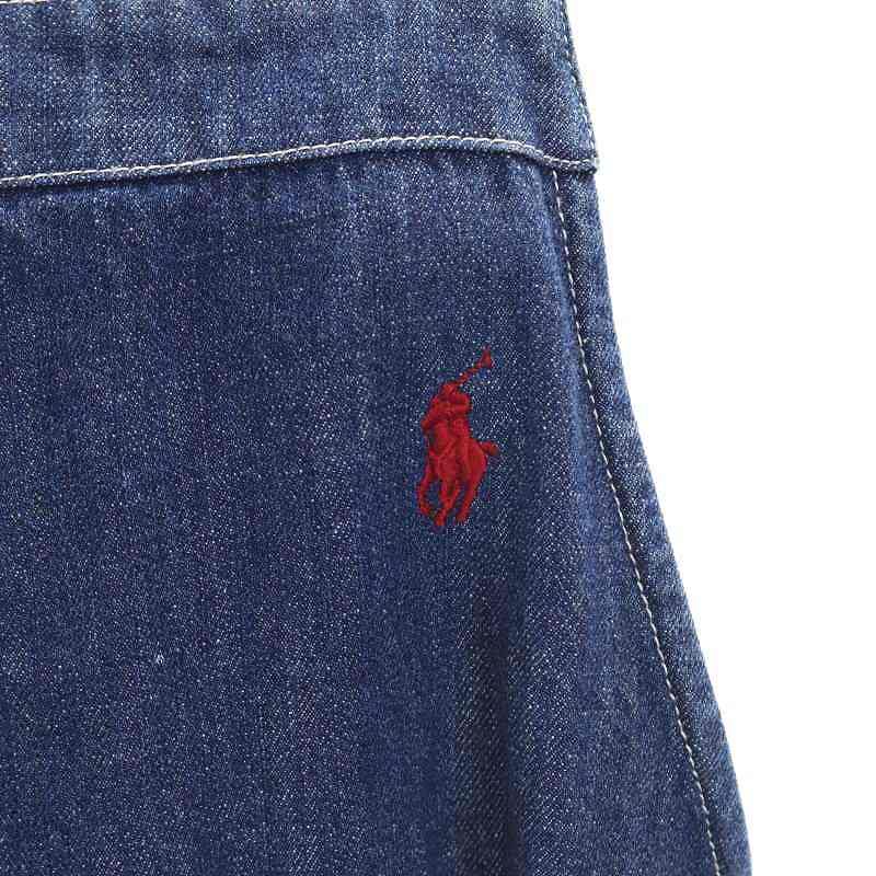ラルフローレンデニムエプロン濃紺 RALPH LAUREN HOME LAUREN（ラルフローレン） デニムエプロン