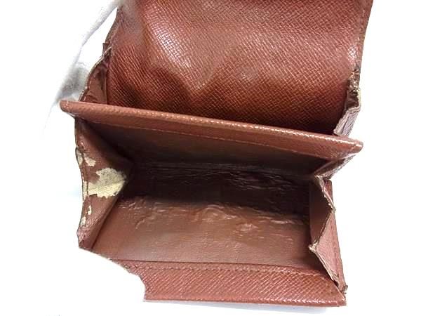 LOUIS VUITTON ルイヴィトン モノグラム ポルトモネ プラ コイン LOUIS