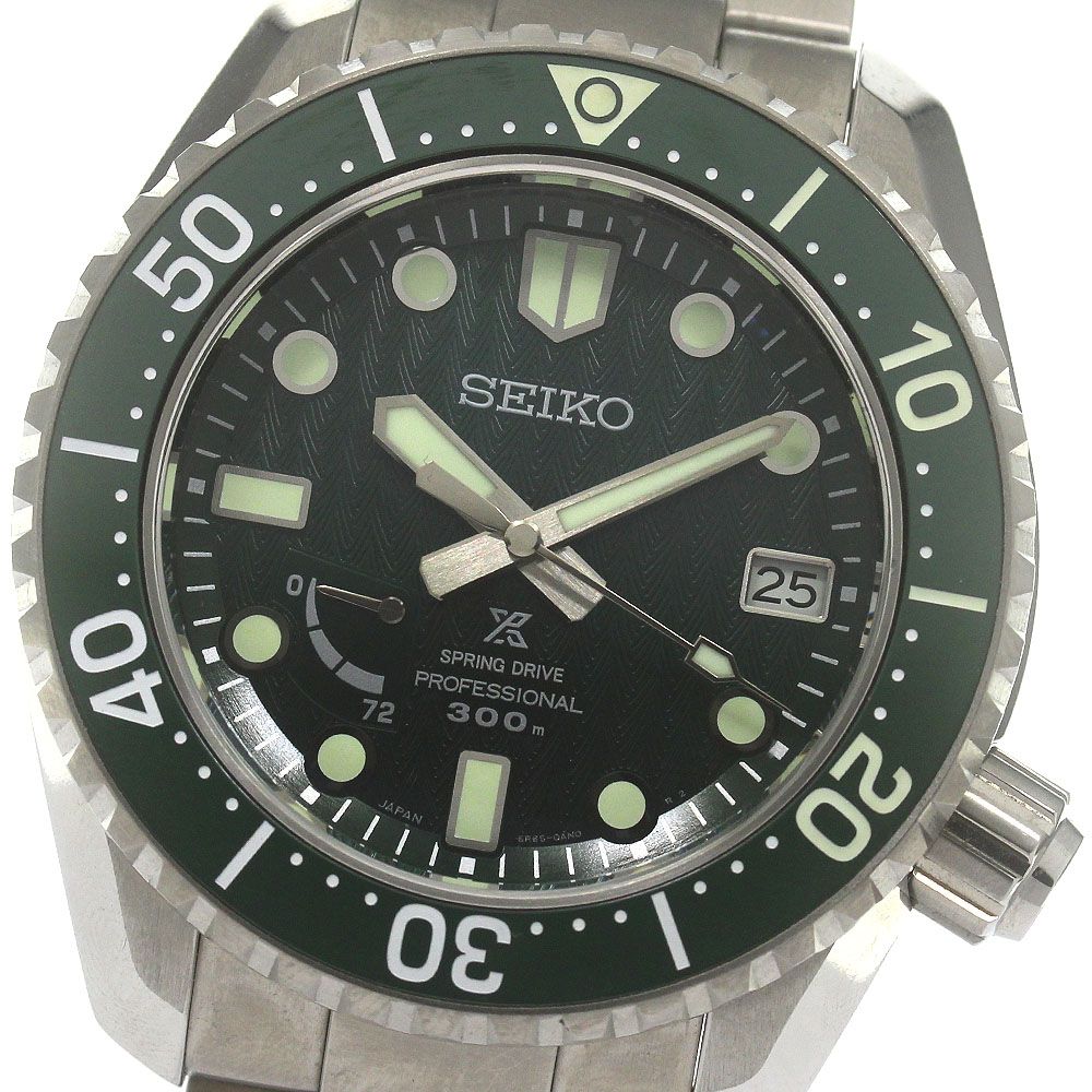 セイコー SEIKO SBDB039/5R65-0AT0 プロスペックス ルクスライン 限定500本 スプリングドライブ メンズ美品箱・保証書付き_870211
