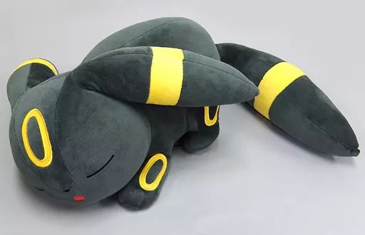 ポケモンセンター すやすや ブラッキー BIG ぬいぐるみ 2017 ※色褪せ有 希少美品】ポケモンセンター すやすやブラッキー ぬいぐるみ