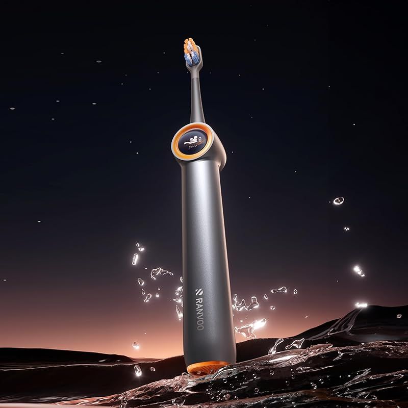 RANVOO 超強力マイクロバブル　ソニック電動歯ブラシ 2024最強バブル洗浄 歯茎に優しいケア】RANVOO 電動歯ブラシ