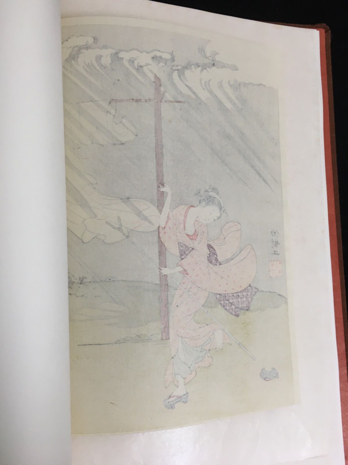 エヴァ浮世絵 箱根八里美人三画揃/アスカ/キャラ用マットカラー（版三