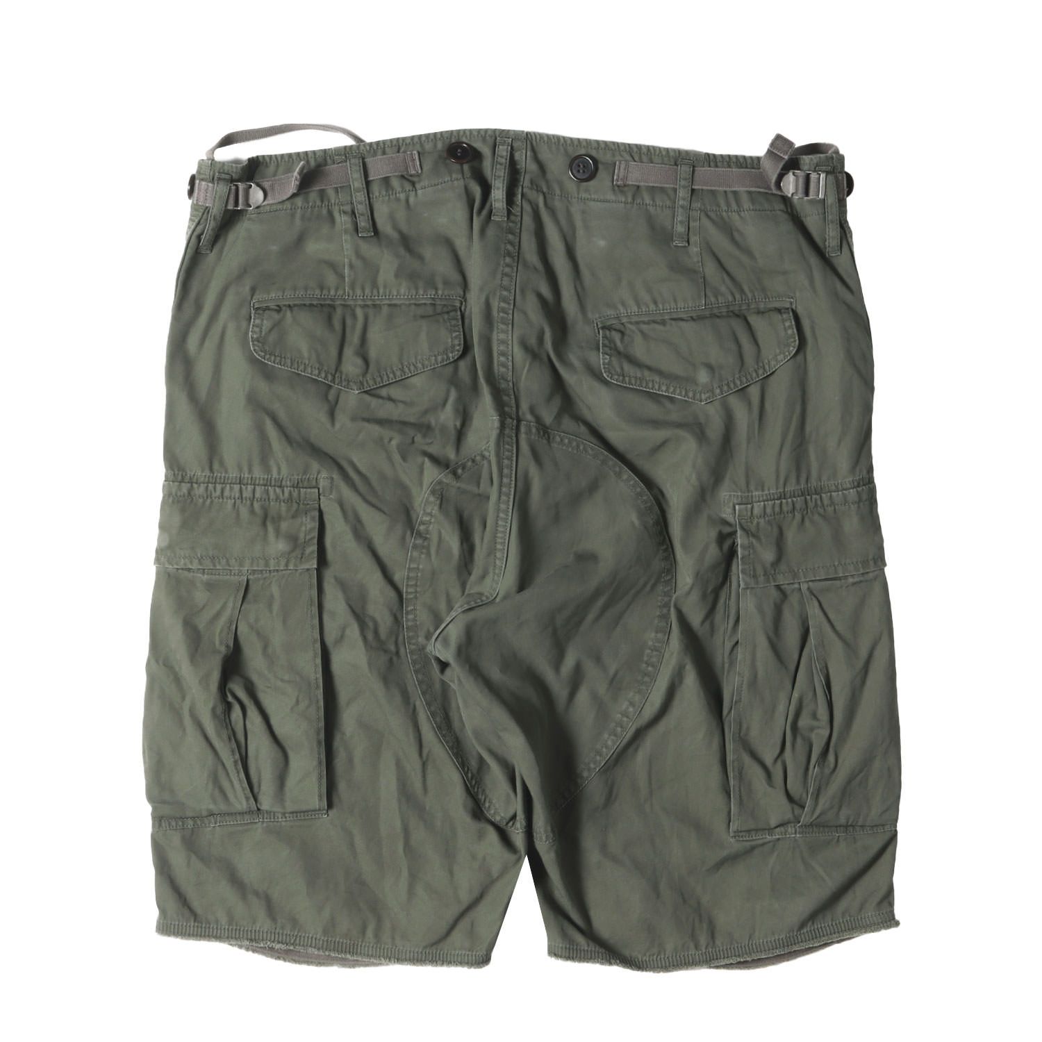 visvim ビズビム パンツ サイズ:3 21SS ジャンボ アイガー ミリタリー カーゴショーツ JUMBO EIGER SANCTION  SHORTS オリーブ ボトムス ズボン ショートパンツ【メンズ】 - メルカリ