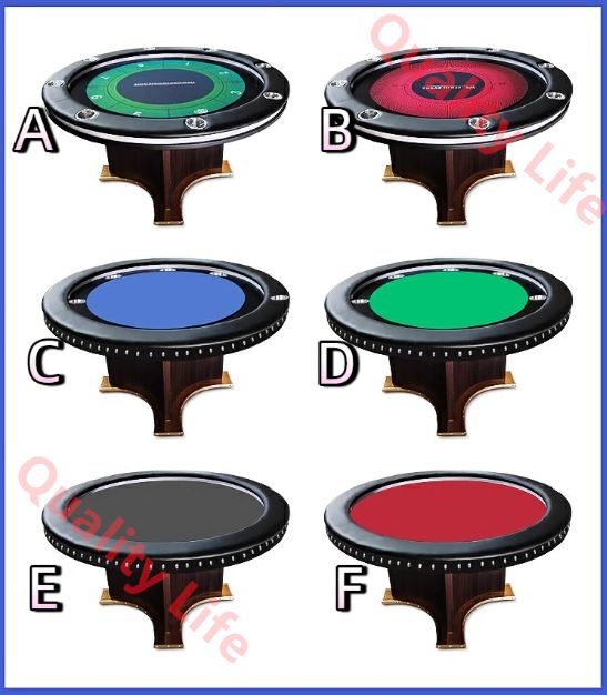 円形テキサスポーカーテーブル用クロス テーブルカバー クラブ ポーカールーム 卓上カバー テーブルクロス 対応 LED付きテーブルにも対応 1.2M