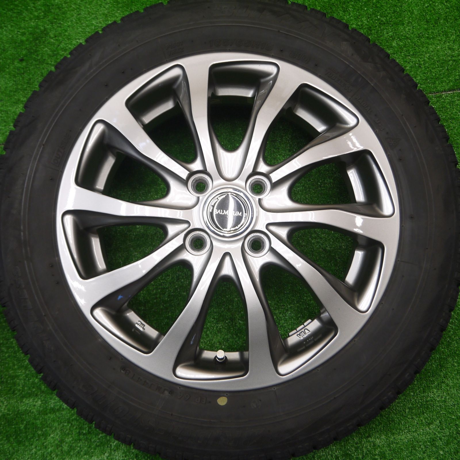 *送料無料* 4本価格★スタッドレス 165/65R15 ブリヂストン ブリザック VRX BALMINUM バルミナ 15インチ PCD100/4H★4080602Hス