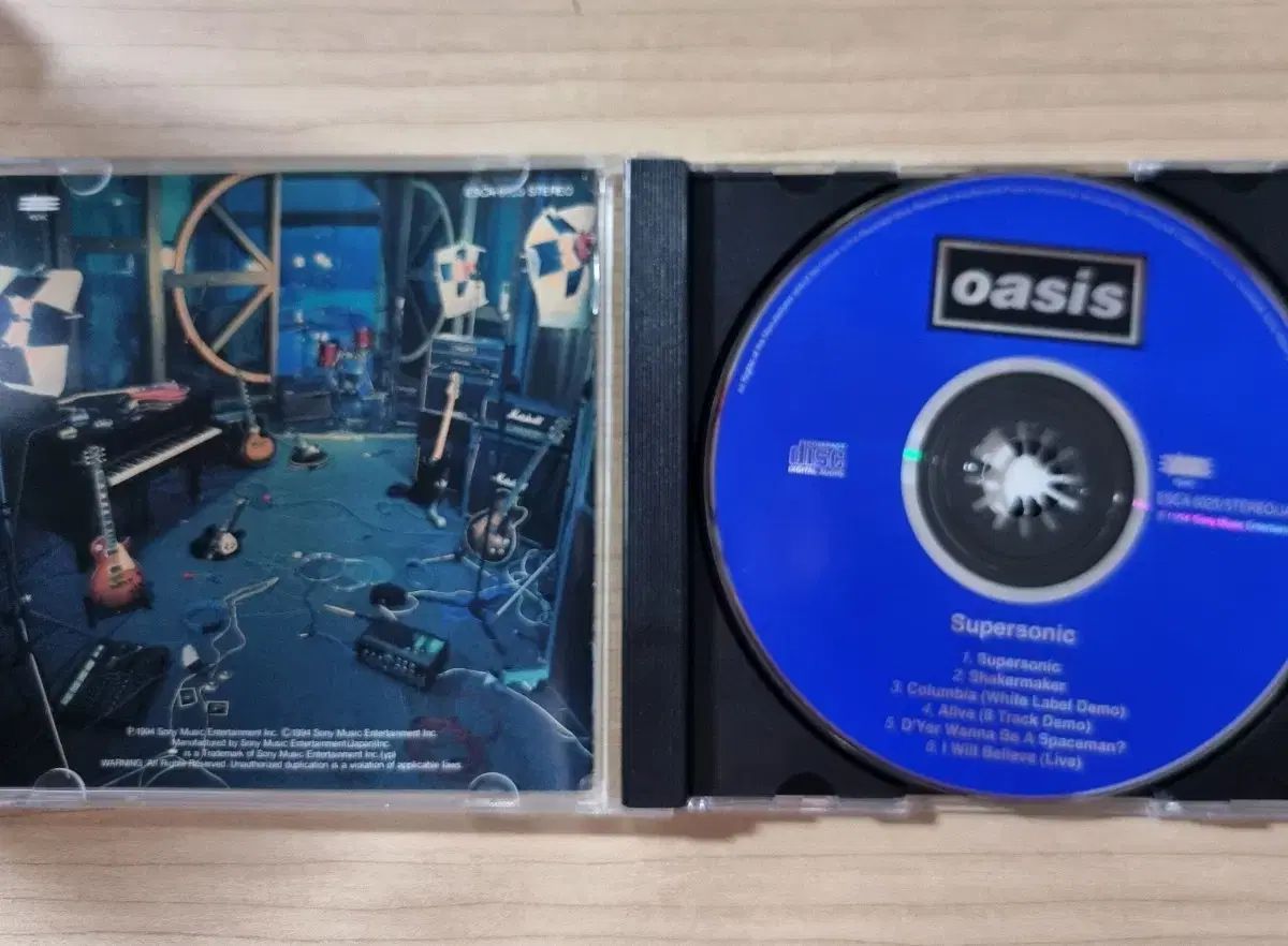 オアシス スーパーソニック Single 94 年 日本 スーパー 盤 WWW_TRAVELLANDINDIA_COM