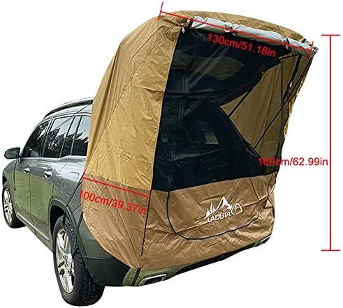 オーニング カーサイドタープ カータープ タープ SUV ミニバン対応 連結簡単 日よけ 防水3000mm アウトドア テント キャンプ HRDEVELOPMENT_JP