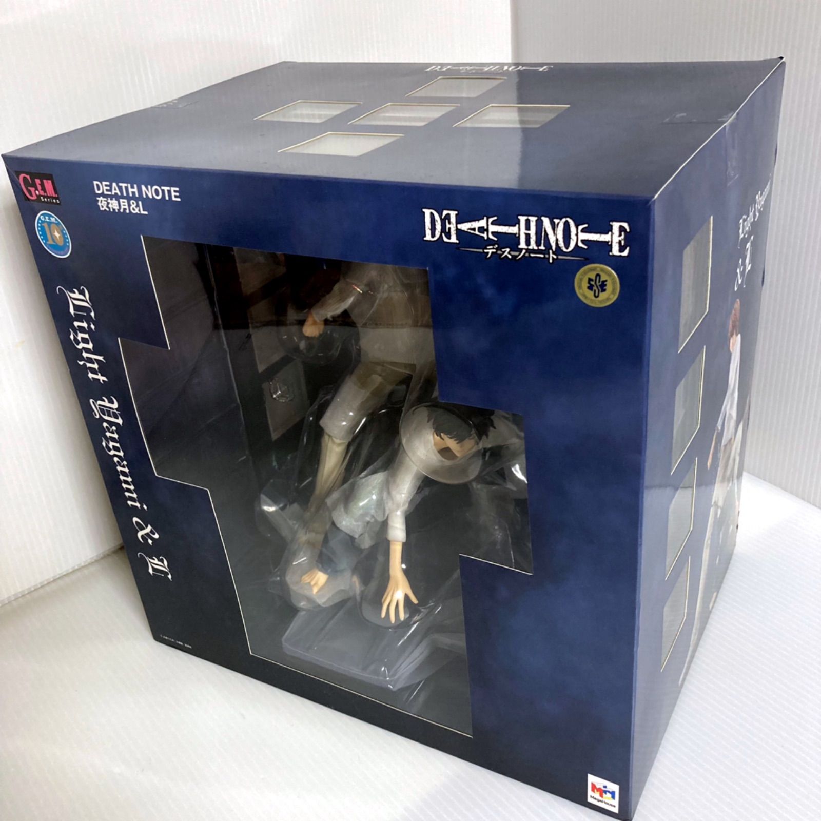 G.E.M.シリーズ DEATH NOTE 夜神月u0026L フィギュア メガハウス 未使用品 - フィギュア