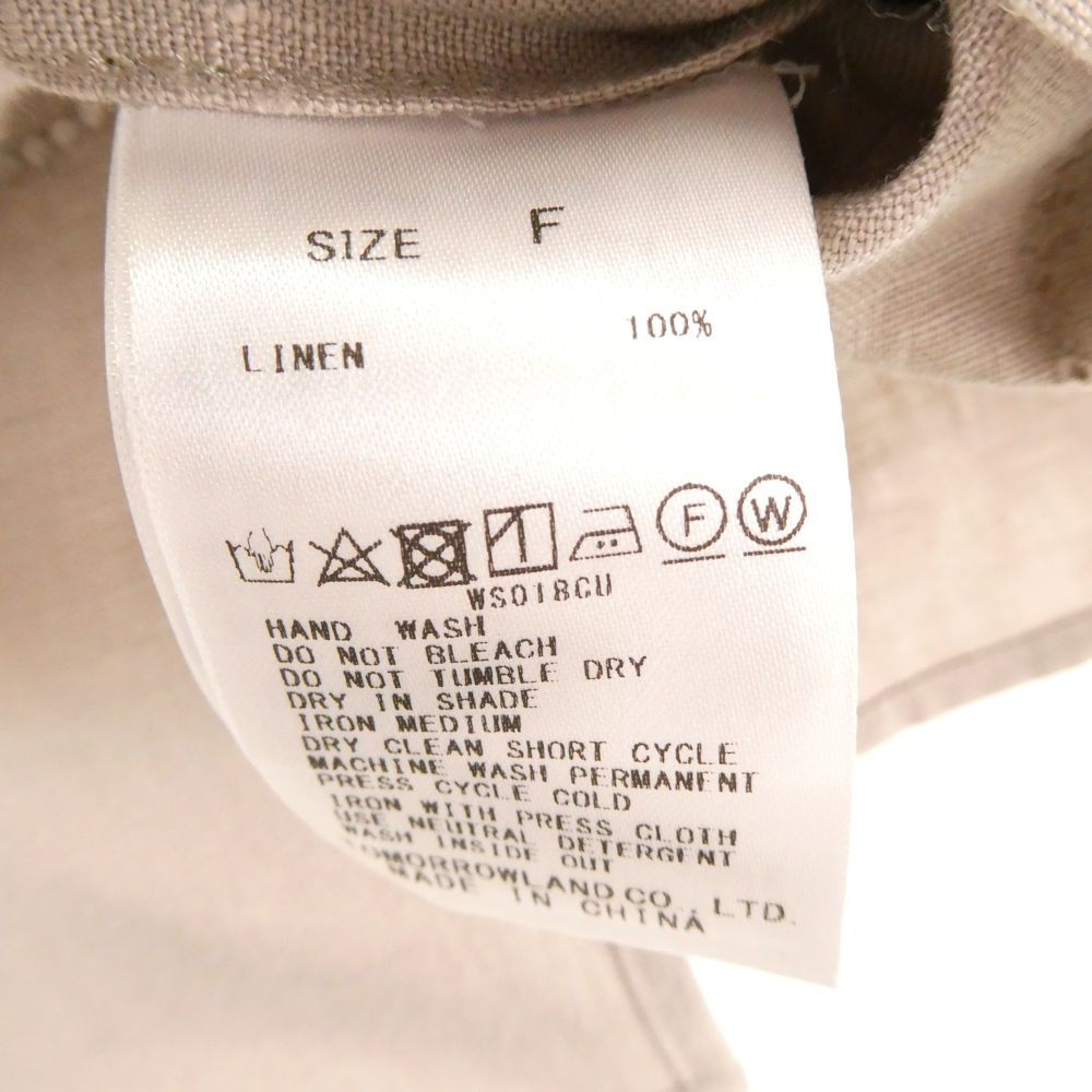 美品 GALERIE VIE ギャルリーヴィー 23-01-41-01705 シャツ 1点 F  