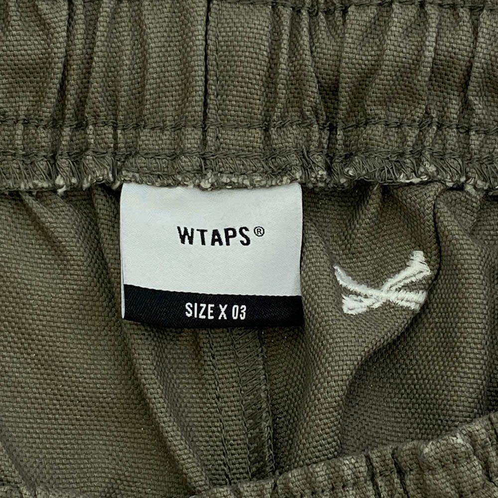 ✴️ WTAPS ダブルタップス 22SS 221TQDT-PTM06 SEAGULL 03 SHORTS ショーツ グレージュ系 X 03 上