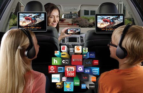 後部座席 DVD内蔵HDMI