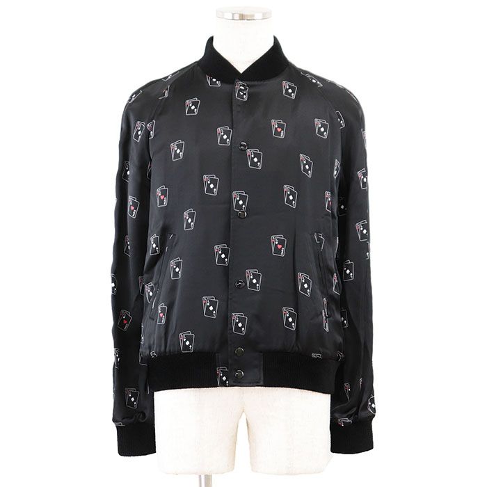 サンローラン SAINT LAURENT メンズ スタジャン ブルゾン Saint