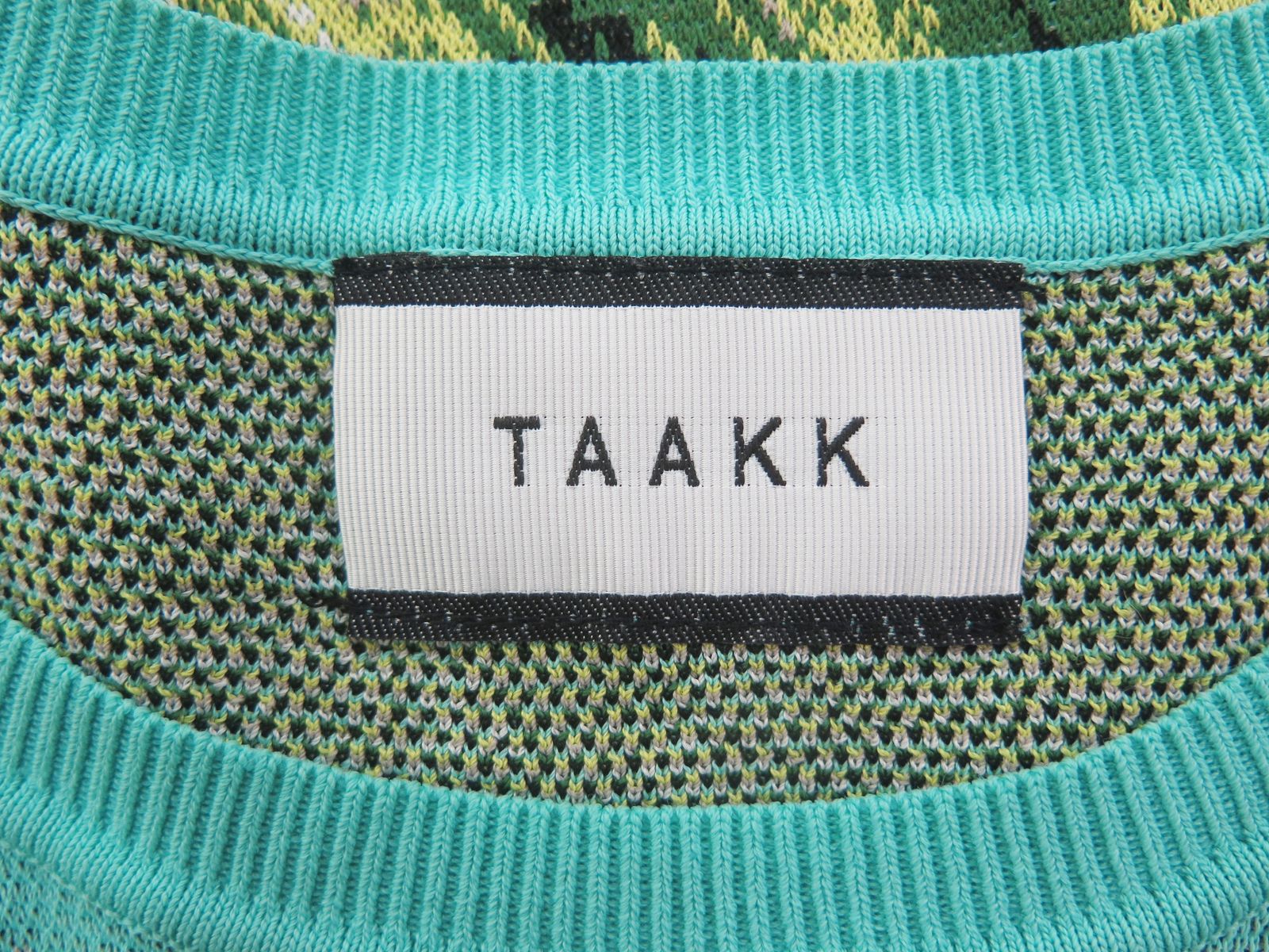 TAAKK ターク TA23SS-KN042 23SS JACQUARD KNIT ジャガードニット 2 
