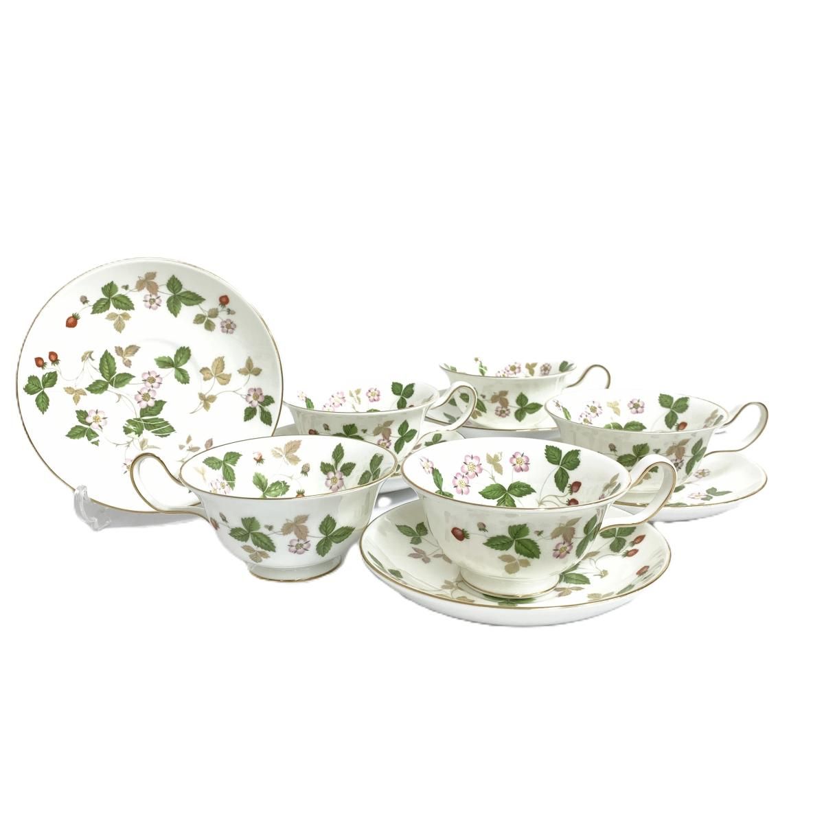 Wedgwood ウェッジウッド カップ＆ソーサー 5客セット ワイルド  