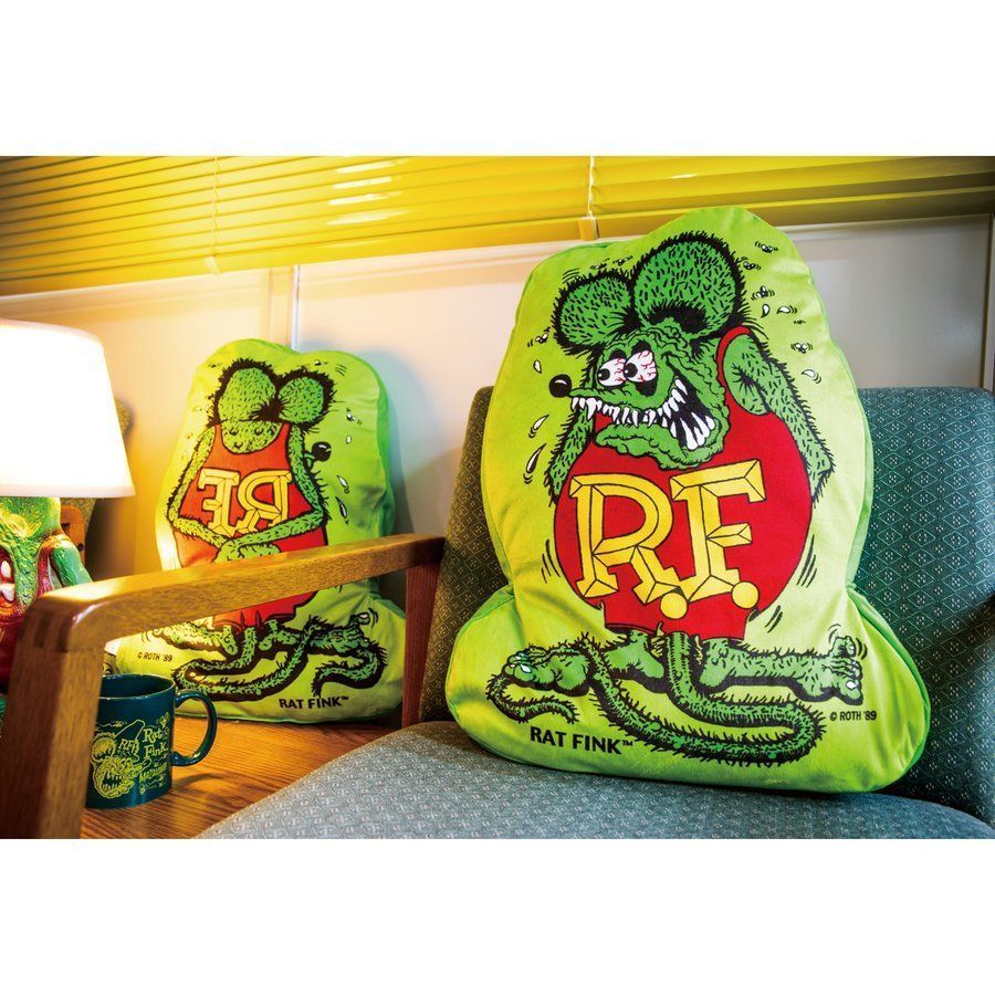 ラット フィンク ダイカット クッション RAT FINK Die Cut Cussion 正規品 雑貨
