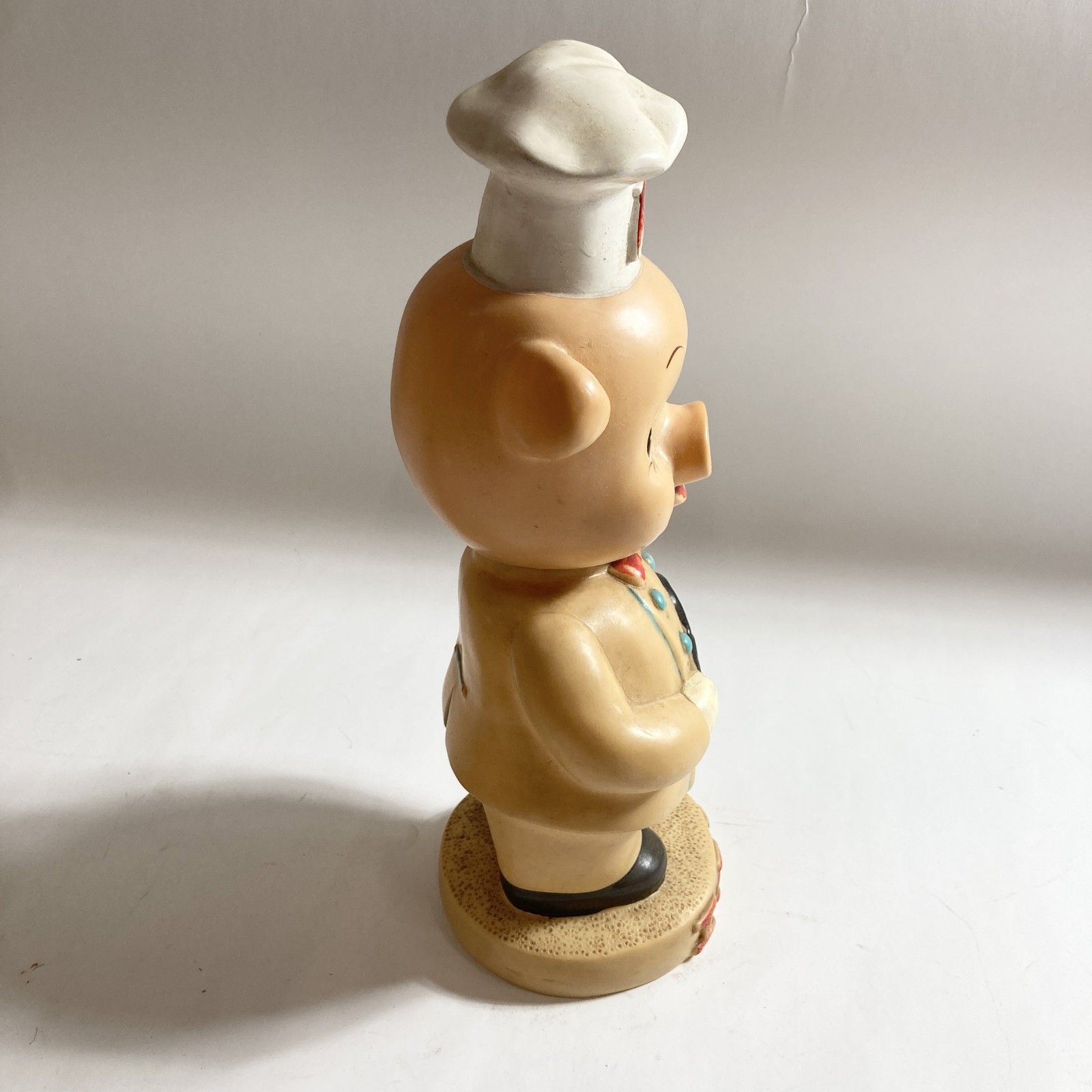 昭和レトロ　エースコック　こぶたコック　ソフビ人形 エースコック こぶた ソフビ人形 当時物 - メルカリ