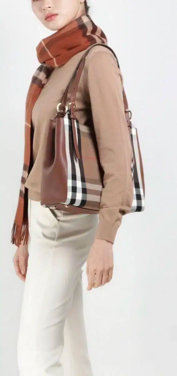 Burberry バーバリー ハウスチェック ショルダーバッグ|トートバッグ ほぼ 本物の 感情 O