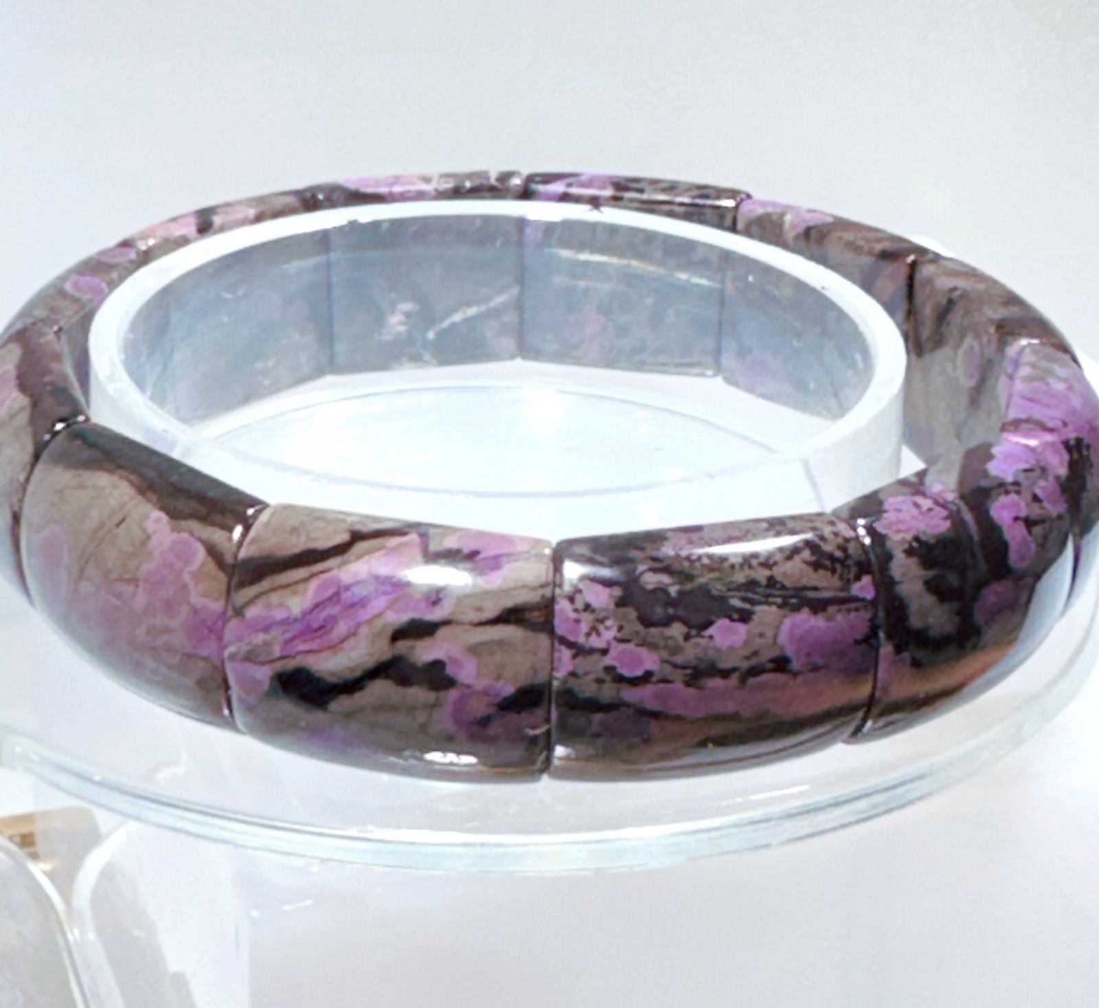 スギライトブレスレットピクチャースギライトブレスレット杉石ブレスNO25-577