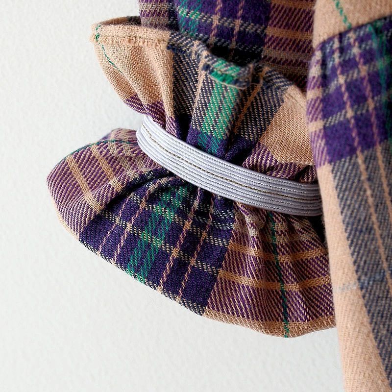  子供服 ワンピース チェック柄 ぬいぐるみ付き 2点セット フォーマル スーツ 熊 クマ キッズ ベビー服 赤ちゃん服 女の子 入園式 子供ドレス 春秋 xzdscop おくるみ ブランケット ベビー服(~95cm)