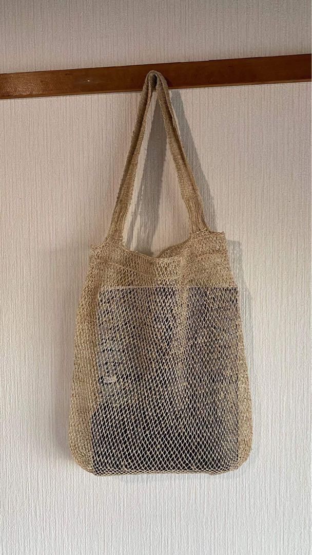 ラオス 葛トートバッグ 大 （ラオス 葛の手編みバッグ