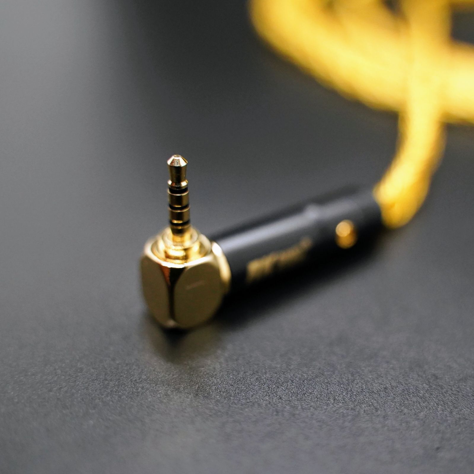 超高評価!最高仕様16芯 希少金メッキケーブル 膨張式mmcx/2.5mm L