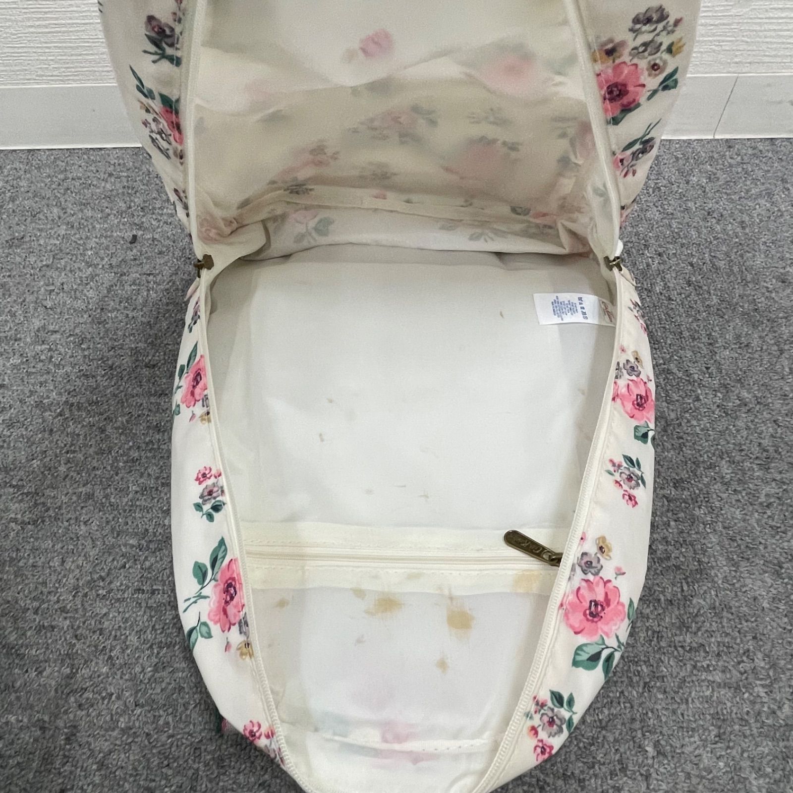 NPA】タグ付き Cath Kidston キャスキッドソン リュック 花柄