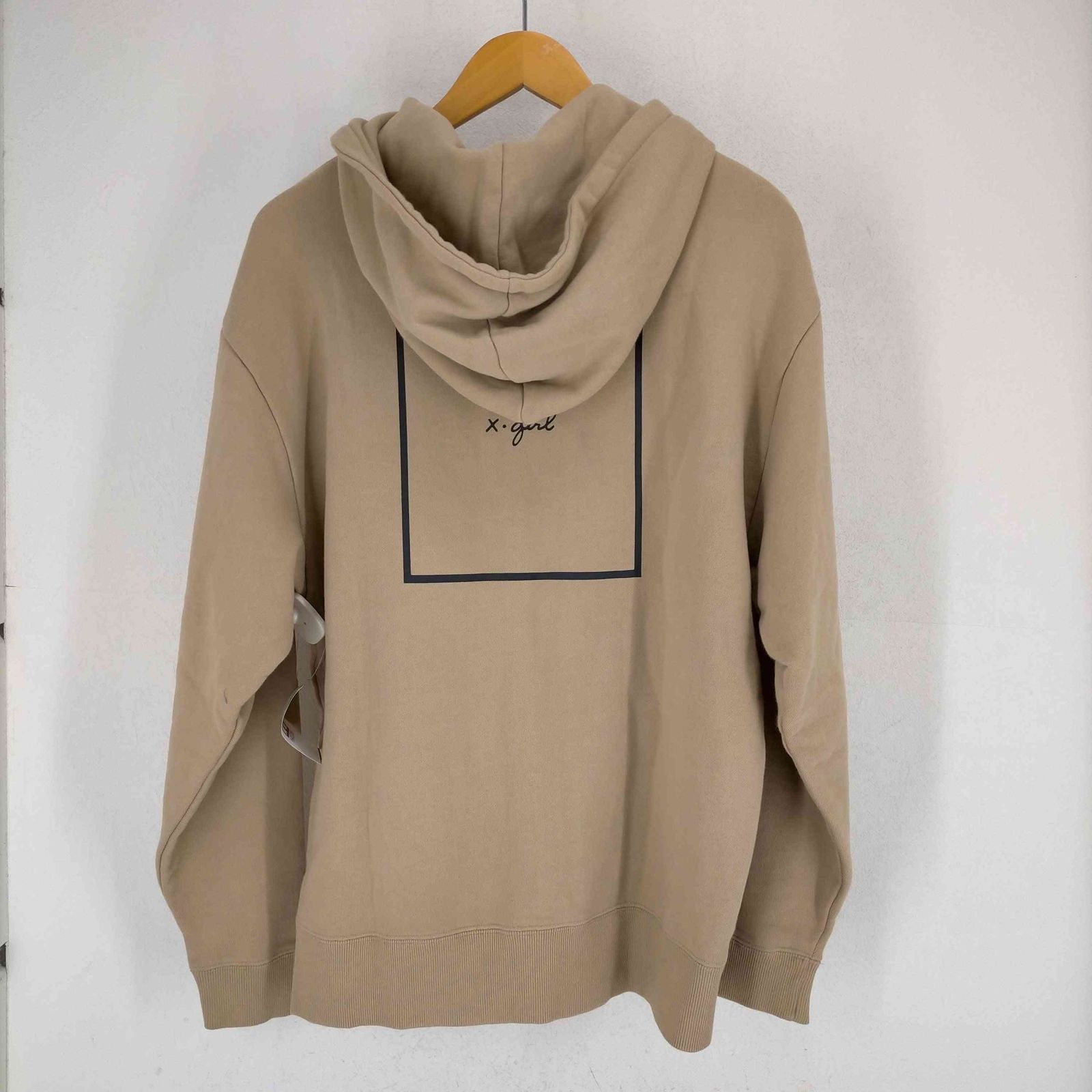 ご自宅用限定お買い得品 エックスガール レディース ロゴジップアップパーカー X-girl クリアファイル